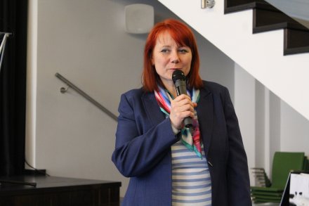 Dyrektor LO im. P. Stalmacha dziękuje burmistrzowi na poświęcony czas